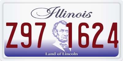 IL license plate Z971624