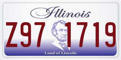 IL license plate Z971719