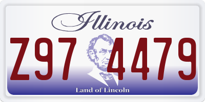 IL license plate Z974479