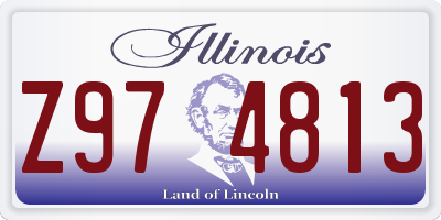 IL license plate Z974813