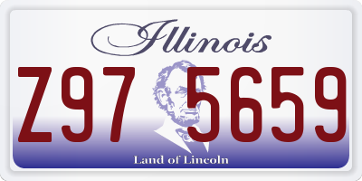 IL license plate Z975659