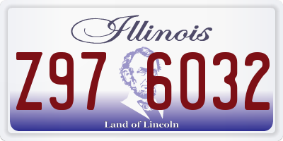IL license plate Z976032