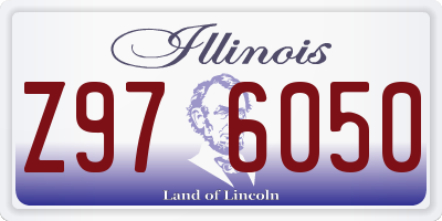 IL license plate Z976050