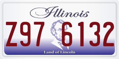 IL license plate Z976132