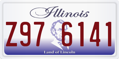 IL license plate Z976141