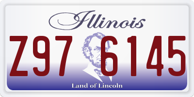IL license plate Z976145