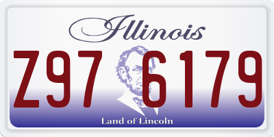 IL license plate Z976179