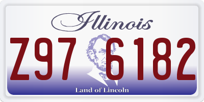 IL license plate Z976182