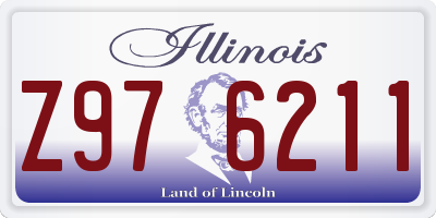 IL license plate Z976211