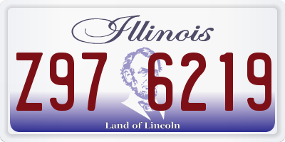 IL license plate Z976219