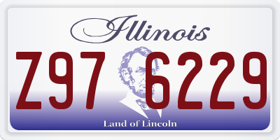 IL license plate Z976229