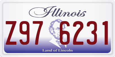 IL license plate Z976231