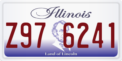 IL license plate Z976241