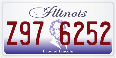 IL license plate Z976252
