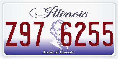 IL license plate Z976255