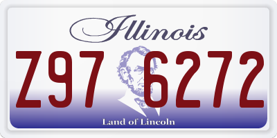 IL license plate Z976272