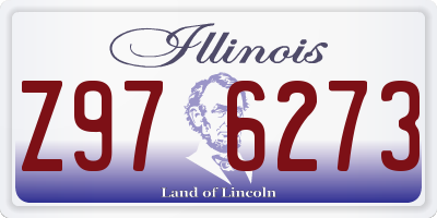 IL license plate Z976273