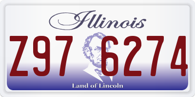 IL license plate Z976274