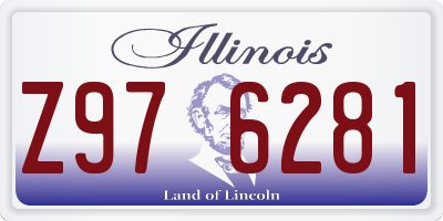 IL license plate Z976281