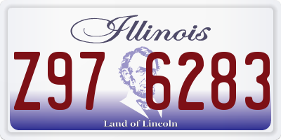 IL license plate Z976283