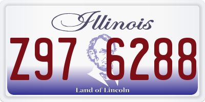 IL license plate Z976288