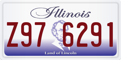 IL license plate Z976291