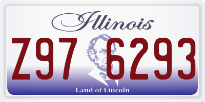 IL license plate Z976293