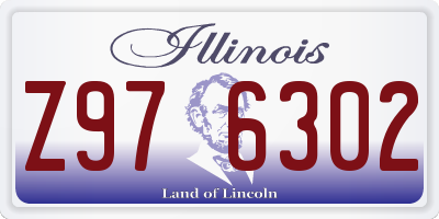 IL license plate Z976302