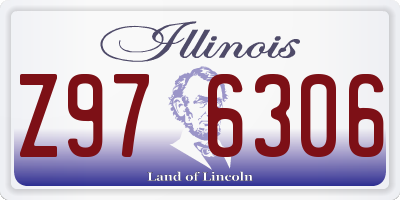 IL license plate Z976306