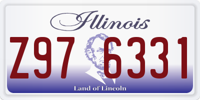 IL license plate Z976331