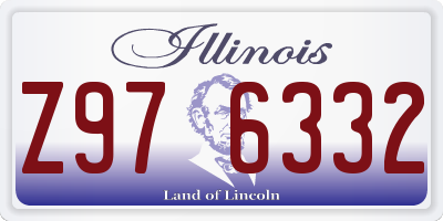 IL license plate Z976332