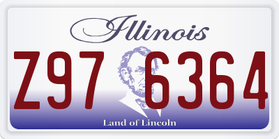 IL license plate Z976364