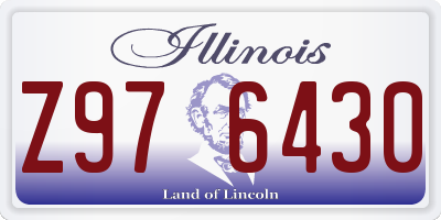 IL license plate Z976430