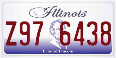 IL license plate Z976438
