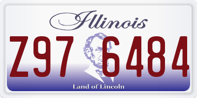 IL license plate Z976484