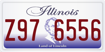 IL license plate Z976556