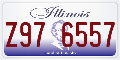 IL license plate Z976557