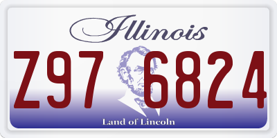 IL license plate Z976824