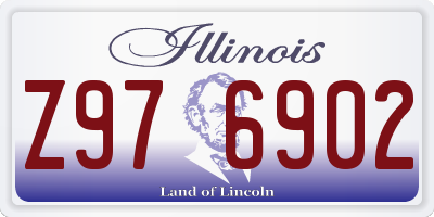 IL license plate Z976902