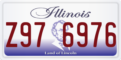 IL license plate Z976976