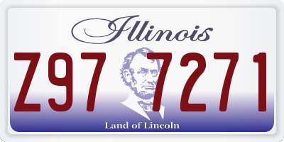IL license plate Z977271