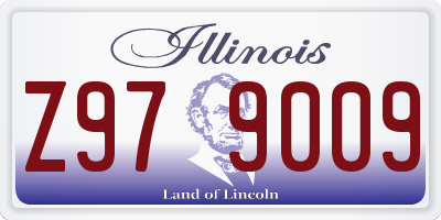 IL license plate Z979009