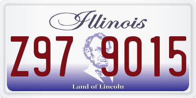 IL license plate Z979015