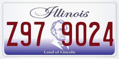 IL license plate Z979024