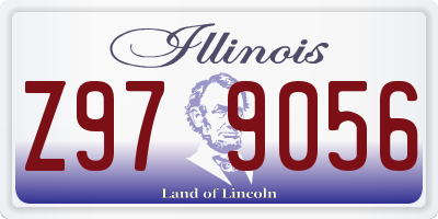 IL license plate Z979056