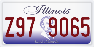 IL license plate Z979065