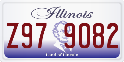 IL license plate Z979082