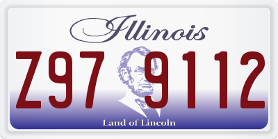 IL license plate Z979112