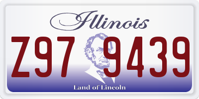 IL license plate Z979439