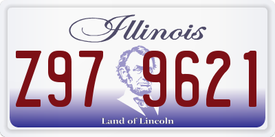 IL license plate Z979621